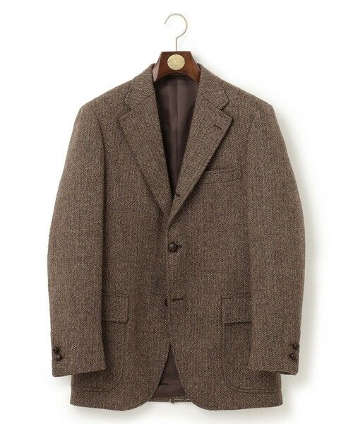 LOVAT】 LAVEROCK TWEED ヘリンボーン ジャケット （テーラード
