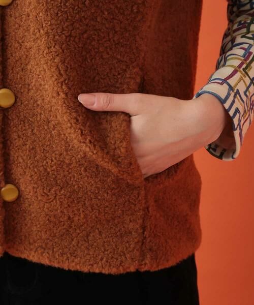 セール】 ボアベスト （セットアップ）｜Jocomomola / ホコモモラ