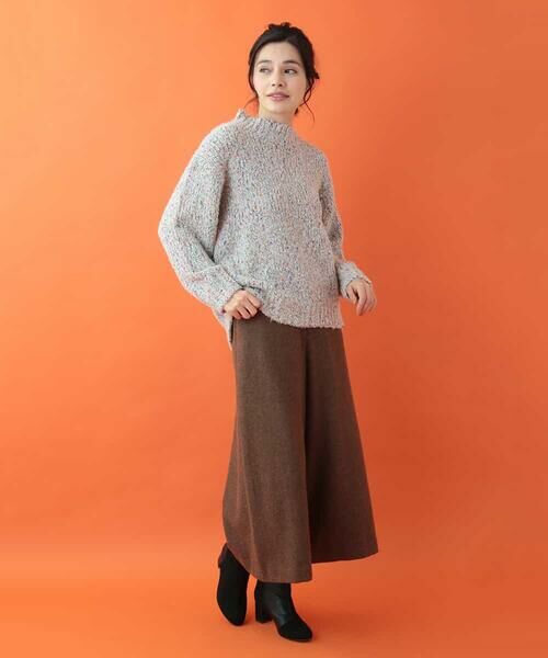 セール】 カラフルネップニットプルオーバー （ニット・セーター