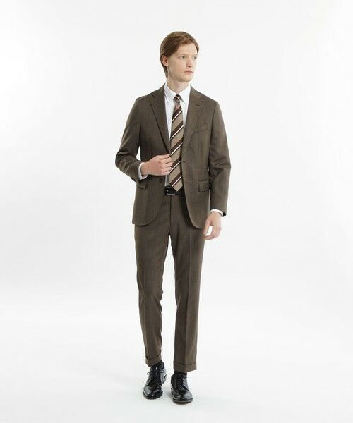 セール】 トロッター ジャケット#108 キャバリーツイル （ノーカラー