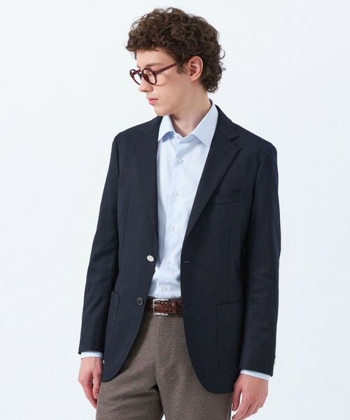 トロッター ジャケット ブレザー #000（ナンバーゼロ）バーズアイ