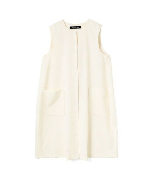 mizuiro ind フロントフライコクーンジレ （ベスト）｜mizuiro ind