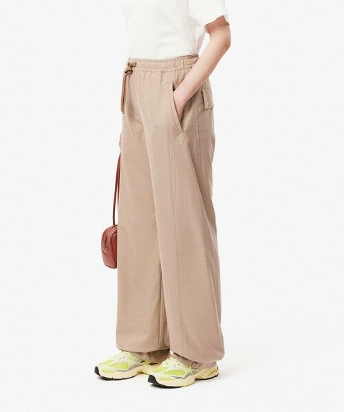 セール】 フランネルワイドドレープトラウザー / ワイドテーパード