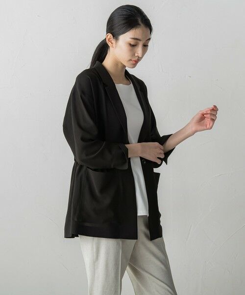 セール】 ドロストラフジャケット≪手洗い可能/吸水速乾/接触冷感