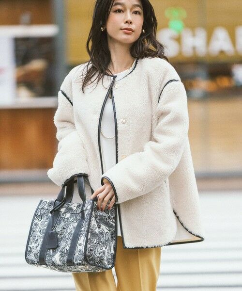 洗える】テディボア ブルゾン （その他アウター）｜23区 / ニジュウ