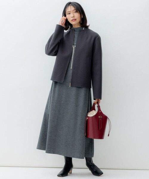 セール】 ウールリバー ショート ブルゾン （その他アウター）｜23区