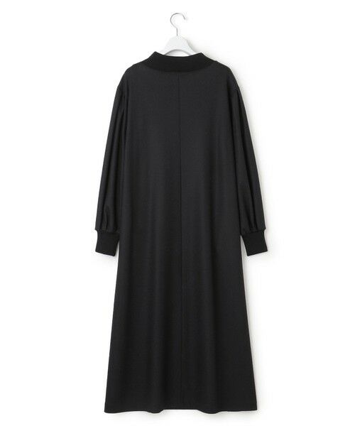 セール】 【洗える】ウールミルドジャージー ワンピース （ロング