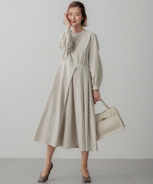 セール】 【VERYコラボ】ラスタークロス タックワンピース （ロング