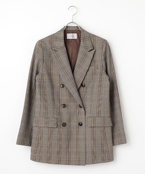 セール】 グレンチェックジャケット （テーラードジャケット）｜SEASON