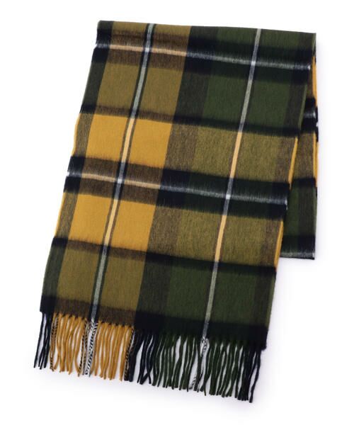 セール】 BEGG&CO:ウールアンゴラチェックマフラー （マフラー