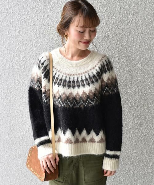 セール】 BATONER:ノルディックセーター （ニット・セーター）｜SHIPS