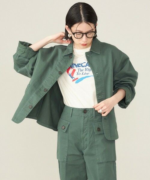 Sakado Express ミリタリージャケット オリーブグリーン ミリタリー