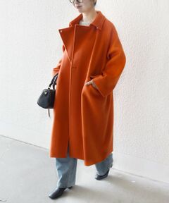レディース ステンカラーコート（条件：オレンジ系、在庫無し含む