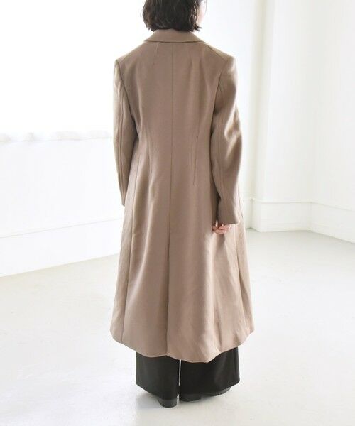 セール】 quaranciel: ウール ウエストシェイプ チェスター ロング