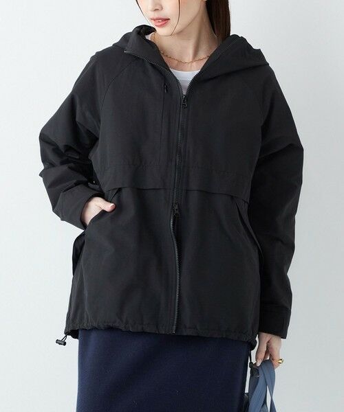 SHIPS Colors:〈手洗い可能〉ダウンライナー グログラン パーカ 2