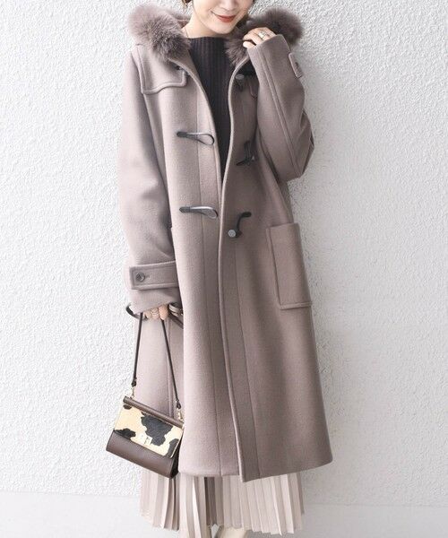 セール】 ファーダッフルコート◇ （ダッフルコート）｜SHIPS