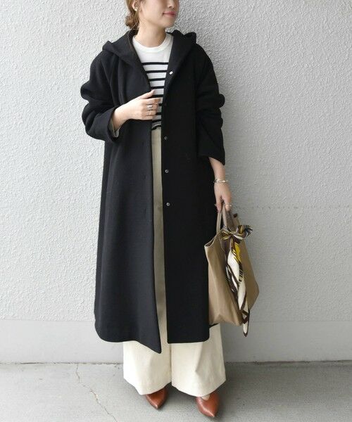 セール】 SHIPS any: SORONA フーデットコート （その他アウター