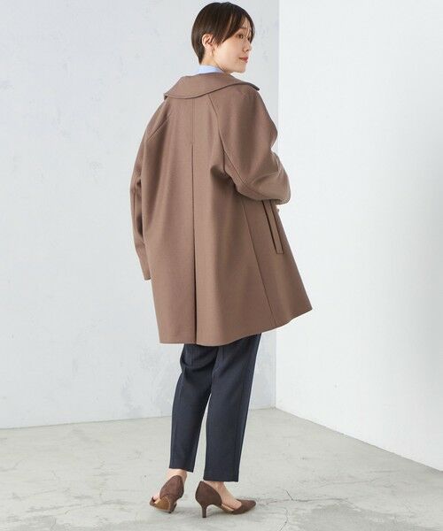 セール】 SUPER170 メルトン テントライン ミディ コート ◇ （その他