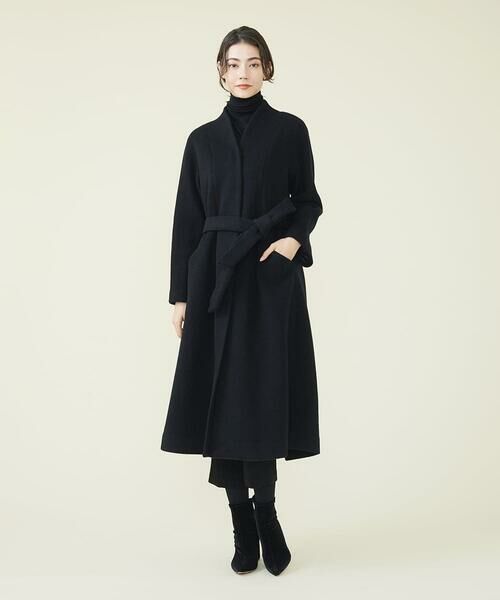セール】 ベルテッドウールコート （その他アウター）｜Sybilla