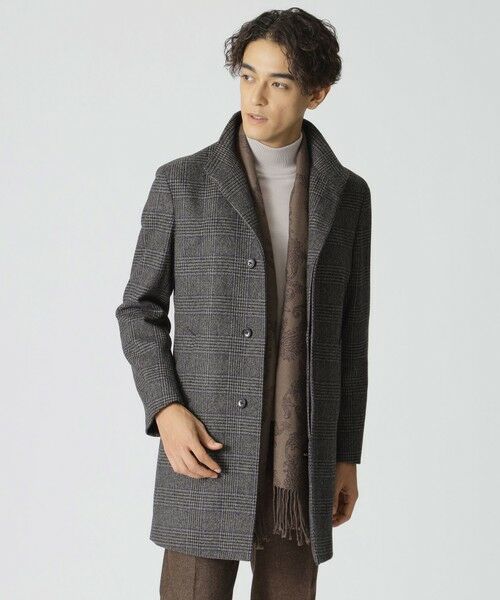 Nikkei magazine掲載】カシミヤ混スタンドカラーコート （その他