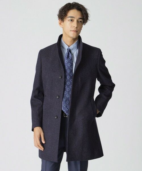 Nikkei magazine掲載】カシミヤ混スタンドカラーコート （その他