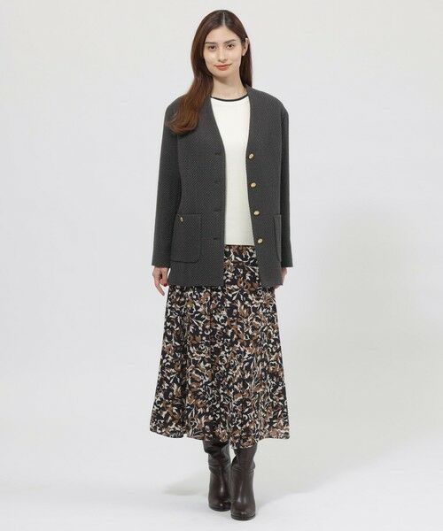 セール】 【Precious掲載】ソフトウールツイード ジャケット （その他