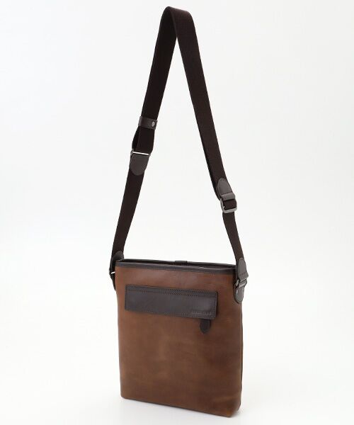 レザーショルダーバッグ （ショルダーバッグ）｜PAPAS / パパス
