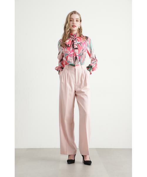 セール】 ◇アートフラワープリントブラウス （シャツ・ブラウス