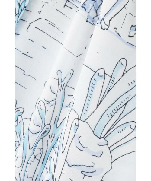 セール】 ◇ノーティカルプリントブラウス （シャツ・ブラウス