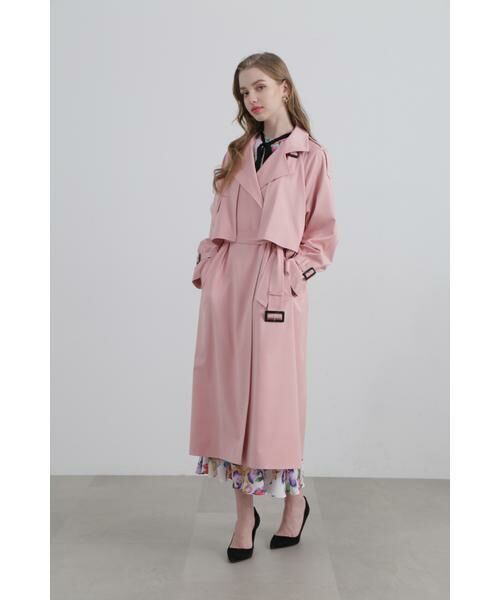 セール】 ◇スタンドカラートレンチコート （アウター）｜PINKY