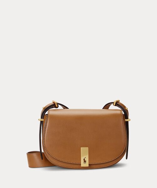 Polo ID カーフスキン サドル バッグ （ショルダーバッグ）｜POLO