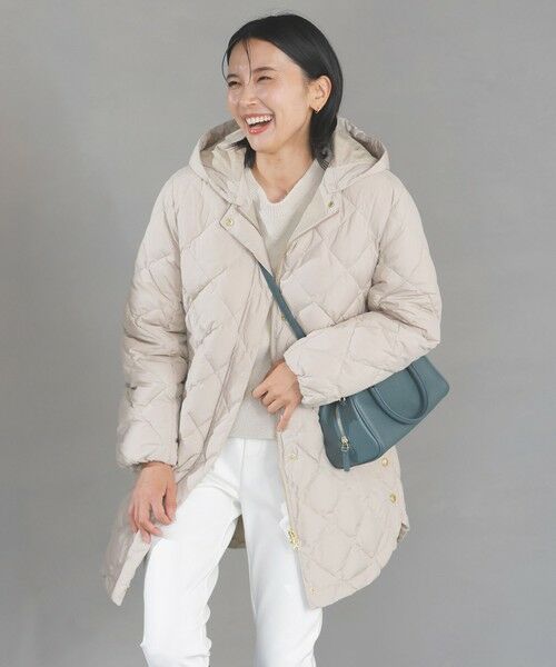 自宅で洗濯OK / 軽量で暖かい】TAIONコラボ 2WAY キルティングダウン