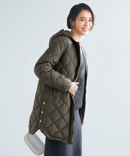 自宅で洗濯OK / 軽量で暖かい】TAIONコラボ 2WAY キルティングダウン