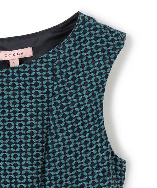 セール】 GEOMETRIC FLOWER ドレス （ロング・マキシ丈ワンピース