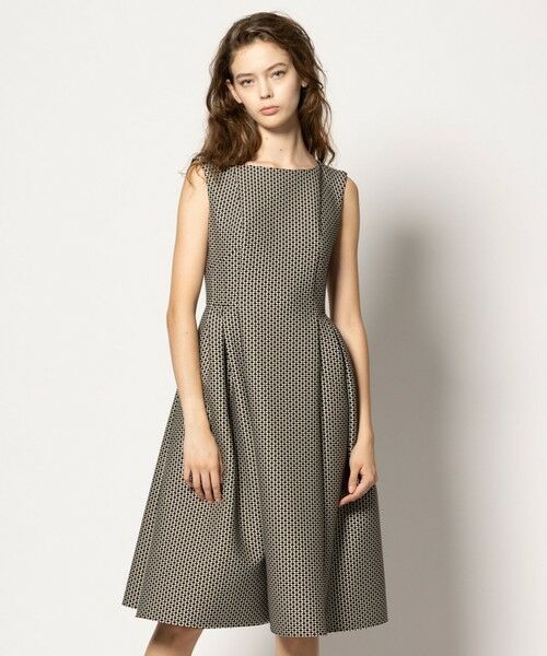 セール】 GEOMETRIC FLOWER ドレス （ロング・マキシ丈ワンピース