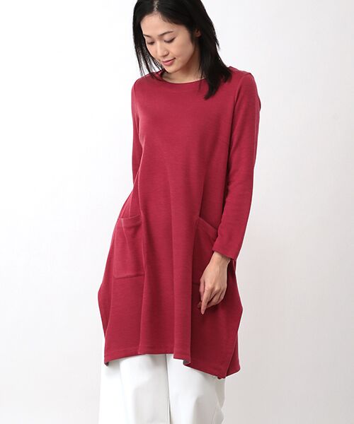 セール】 Wフェイスチュニック （チュニック）｜TABASA / タバサ