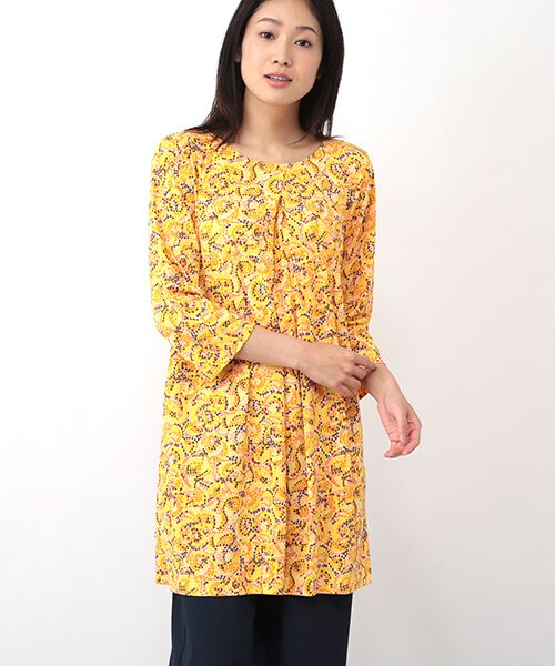セール】 モザイクフラワープリントチュニック （チュニック）｜TABASA