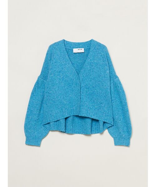 セール】 Melange wide cardigan （ニット・セーター）｜three dots