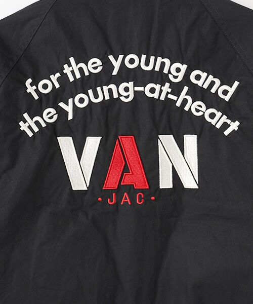 バックロゴ刺繍スウィングトップ＜秋冬＞ （ブルゾン）｜VAN / ヴァン