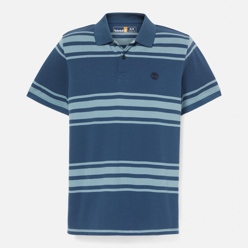 半袖 ストライプ ポロシャツ メンズ ｜【Timberland公式通販