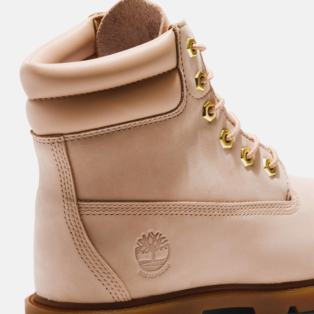 リンデン ウッド 6インチ ウォータープルーフ ブーツ レディース