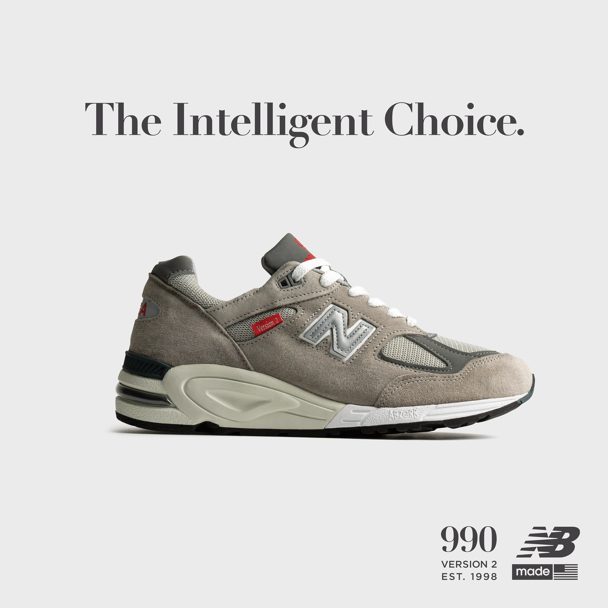 ニューバランス」からMade in U.S.A.“990v2”の復刻版が登場 “990”の40
