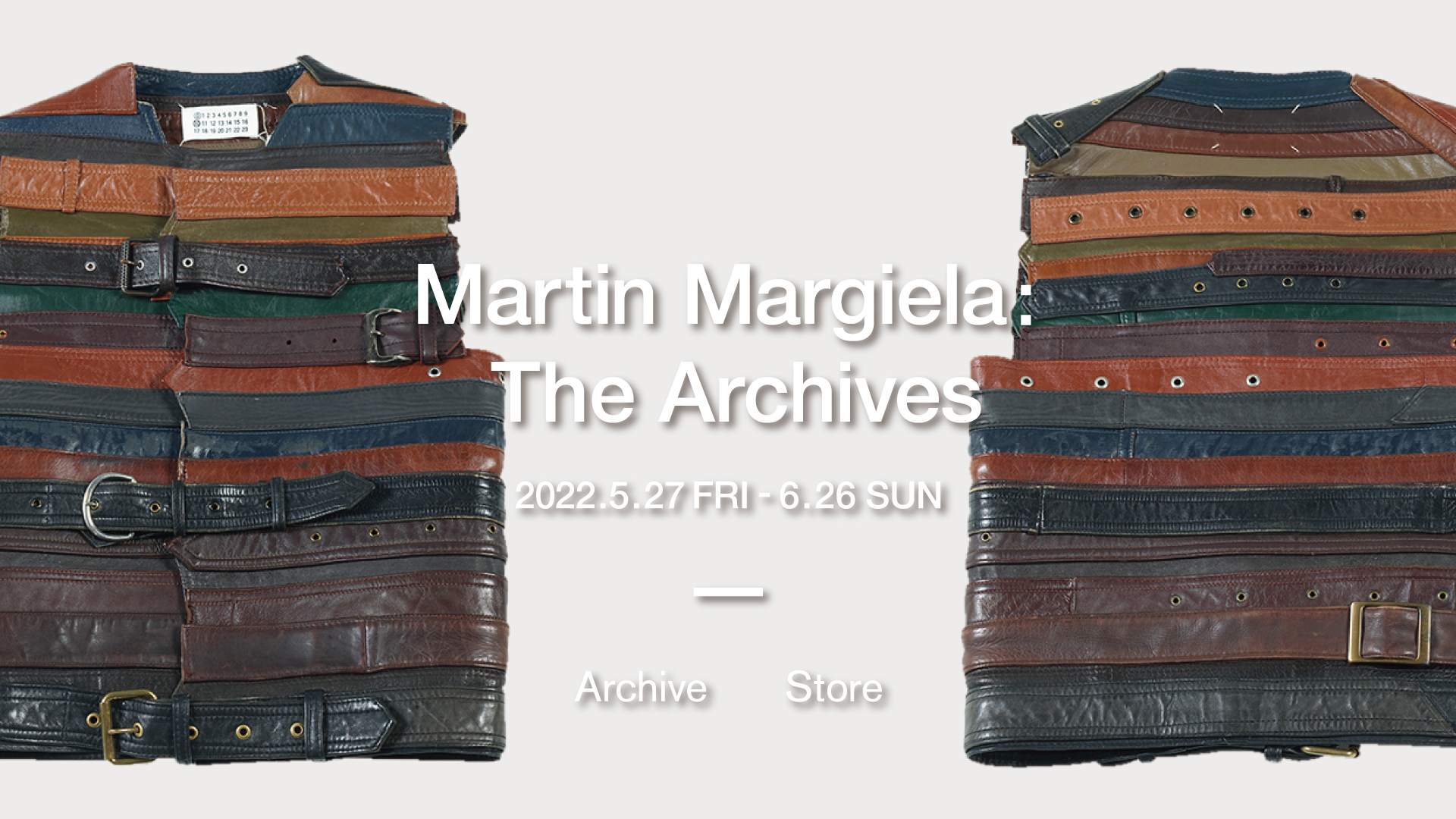 マルタン・マルジェラによるアーカイブなど約100点を販売するイベント