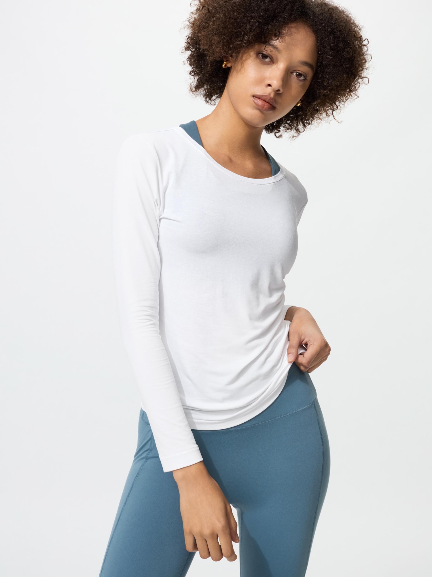 ユニクロ公式 | エアリズムUVカットクルーネックT長袖