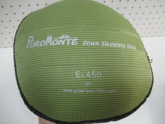 EL 450 ダウンシュラフ | アウトドア用品・アウトドアグッズの中古通販
