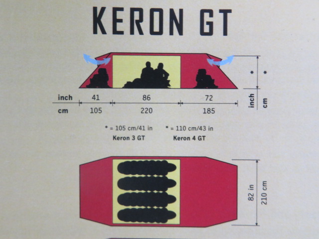 ケロン4GT サンド フットプリントセット | アウトドア用品・アウトドア