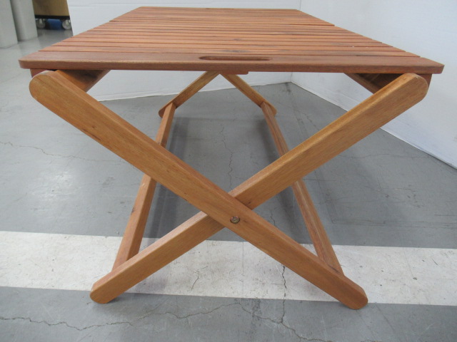 ニトリ 木製折りたたみローテーブル | アウトドア用品・アウトドア