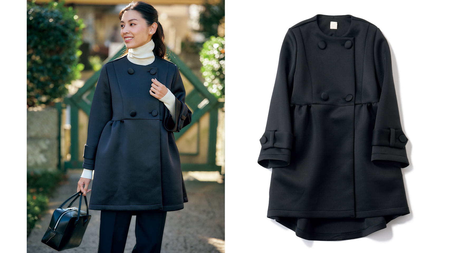 卒入園・卒入学】寒い日の式典は『写真映えアウター』の出番