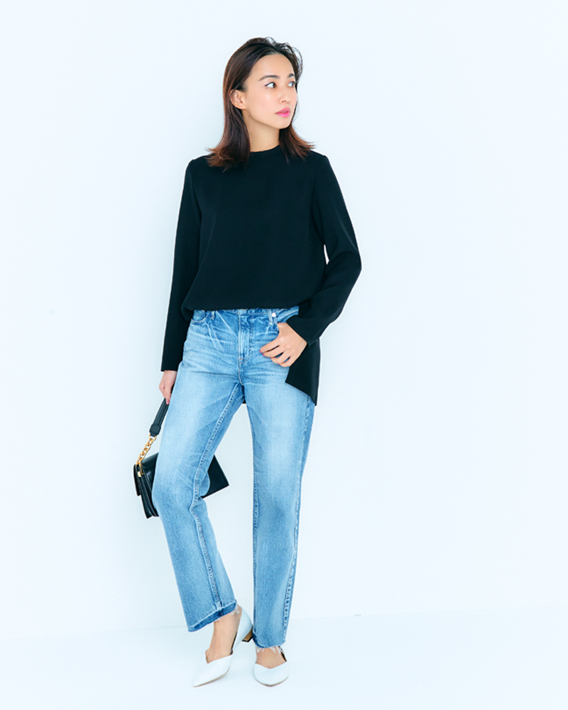 きちんとシーンの鉄板「YOKO CHANの黒」が最強な理由って？ | VERY