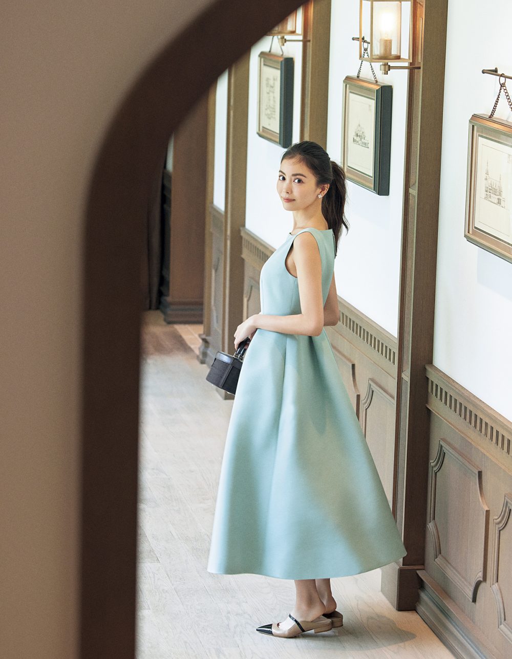 FOXY FOXY フォクシー シルク 100% ワンピース ドレス フォクシー